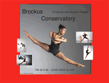 Tablet Screenshot of brockusconservatory.org